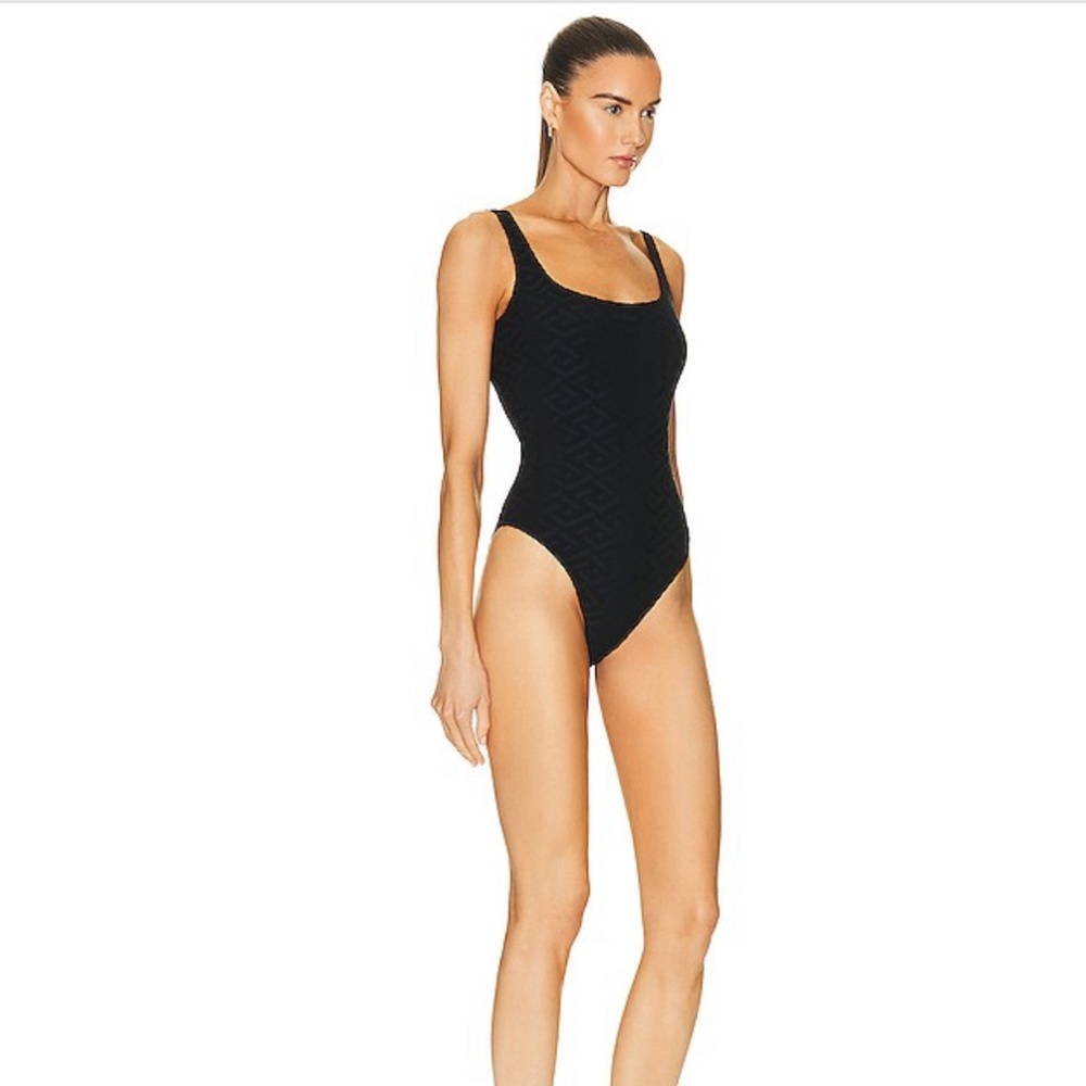 100%Authentic Versace Monogram Swimsuit - image 4